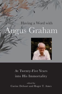 Enlarge image Cover: Having a Word with Angus Graham - State University of New York Press
