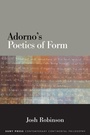 Cover: Adorno's Poetics of Form - State University of New York Press