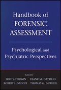 Cover: Handbook of Forensic Assessment - Wiley