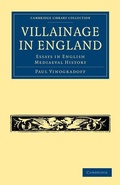 Cover: Villainage in England - Cambridge University Press