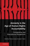 Cover: Amnesty in the Age of Human Rights Accountability - Cambridge University Press