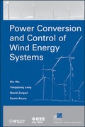 Cover: Power Conversion and Control of Wind Energy Systems - Wiley-IEEE Press
