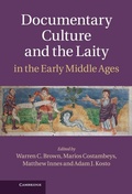 Cover: Documentary Culture and the Laity in the Early Middle Ages - Cambridge University Press