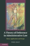 Cover: A Theory of Deference in Administrative Law - Cambridge University Press