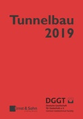 Cover: Taschenbuch f&uuml;r den Tunnelbau 2019 - Ernst & Sohn
