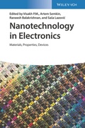 Cover: Nanotechnology in Electronics - Wiley-VCH