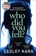 Cover: Who Did You Tell? - Transworld Digital