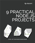 Cover: 9 Practical Node.js Projects - Sitepoint