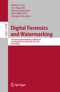 Abbildung von: Digital Forensics and Watermarking - Springer
