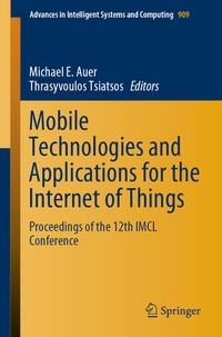 Enlarge image Cover: Mobile Technologies and Applications for the Internet of Things - Springer