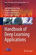 Cover: Handbook of Deep Learning Applications - Springer