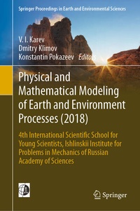 Enlarge image Cover: Physical and Mathematical Modeling of Earth and Environment Processes (2018) - Springer