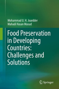Enlarge image Cover: Food Preservation in Developing Countries: Challenges and Solutions - Springer