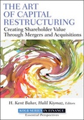 Cover: The Art of Capital Restructuring - Wiley