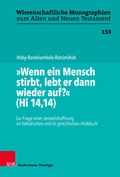 Cover: "Wenn ein Mensch stirbt, lebt er dann wieder auf?" (Hi 14,14) - Vandenhoeck & Ruprecht
