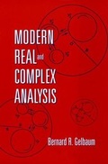 Cover: Modern Real and Complex Analysis - Wiley