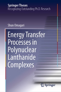 Abbildung von: Energy Transfer Processes in Polynuclear Lanthanide Complexes - Springer