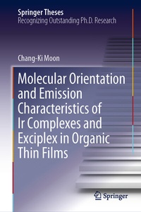 Abbildung von: Molecular Orientation and Emission Characteristics of Ir Complexes and Exciplex in Organic Thin Films - Springer