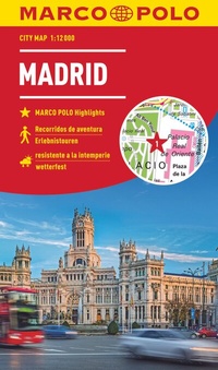 Abbildung von: MARCO POLO Cityplan Madrid 1:12.000 - MARCO POLO ein Imprint von MAIRDUMONT