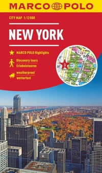 Abbildung von: MARCO POLO Cityplan New York 1:12.000 - MARCO POLO ein Imprint von MAIRDUMONT