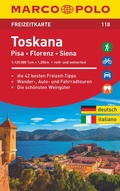 Cover: MARCO POLO Freizeitkarte 118 Toskana 1:125.000 - MARCO POLO ein Imprint von MAIRDUMONT