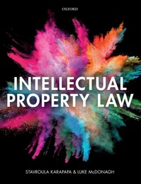 Abbildung von: Intellectual Property Law - Oxford University Press