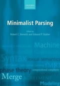 Cover: Minimalist Parsing - Oxford University Press