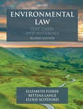 Abbildung von: Environmental Law - Oxford University Press