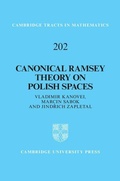 Cover: Canonical Ramsey Theory on Polish Spaces - Cambridge University Press