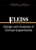 Cover: Design and Analysis of Clinical Experiments - Wiley