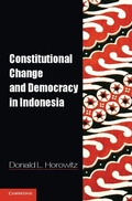 Cover: Constitutional Change and Democracy in Indonesia - Cambridge University Press