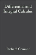 Cover: Differential and Integral Calculus, Volume 1 - Wiley