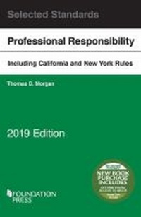 Enlarge image Cover: Model Rules on Professional Conduct and Other Selected Standards, 2019 Edition - West Academic Press