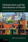 Cover: Globalization and the Distribution of Wealth - Cambridge University Press