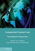 Cover: Commercial Contract Law - Cambridge University Press