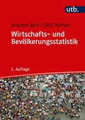 Cover: Wirtschafts- und Bev&ouml;lkerungsstatistik - UTB