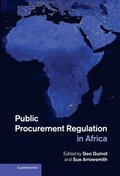 Cover: Public Procurement Regulation in Africa - Cambridge University Press