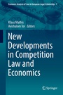 Cover: New Developments in Competition Law and Economics - Springer