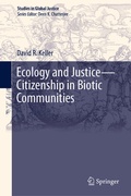 Cover: Ecology and Justice-Citizenship in Biotic Communities - Springer
