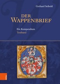 Cover: Der Wappenbrief - B&ouml;hlau
