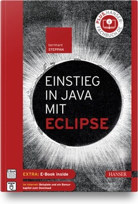 Abbildung von: Einstieg in Java mit Eclipse - Hanser