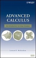 Cover: Advanced Calculus - An Introduction to Linear Analysis - Wiley