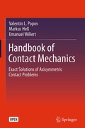 Cover: Handbook of Contact Mechanics - Springer