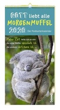 Cover: Gott liebt alle Morgenmuffel 2020 - Der Postkartenkalender - St. Benno