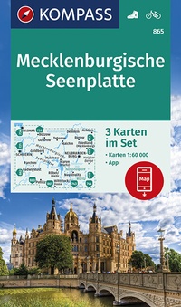 Abbildung von: KOMPASS Wanderkarte Mecklenburgische Seenplatte - KOMPASS-Karten