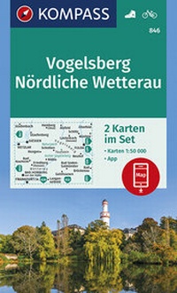 Abbildung von: KOMPASS Wanderkarte Vogelsberg, Nördliche Wetterau - KOMPASS-Karten