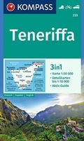 Cover: KOMPASS Wanderkarte 233 Teneriffa 1:50.000 - KOMPASS-Karten