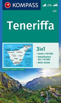 Abbildung von: KOMPASS Wanderkarte 233 Teneriffa 1:50.000 - KOMPASS-Karten