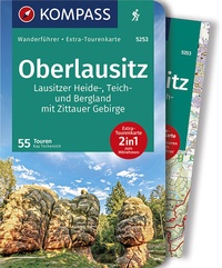 Abbildung von: KOMPASS Wanderführer Oberlausitz, Lausitzer Heide-, Teich- und Bergland, mit Zittauer Gebirge - KOMPASS-Karten