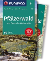Abbildung von: KOMPASS Wanderführer Pfälzerwald und Deutsche Weinstraße - KOMPASS-Karten